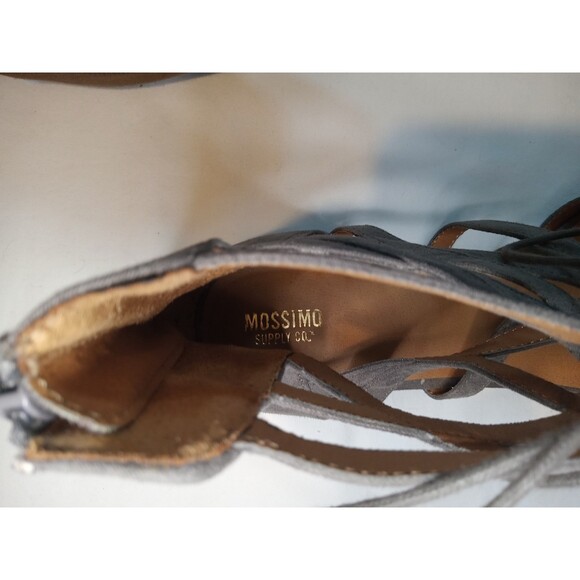 🌍5/$10🌏 Mossimo Supply Co size 11 Pointed flats with ankle ties - Picture 7 of 8